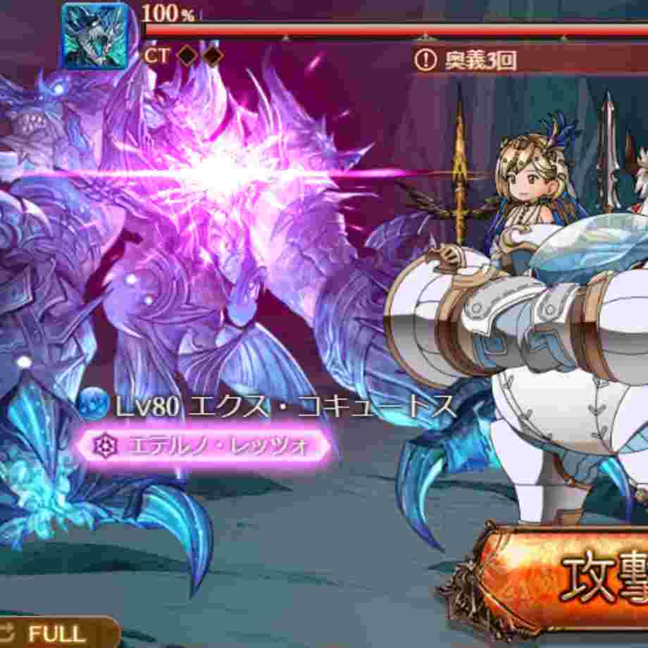 エクス・コキュートス神滅戦 Lv180以上 完全攻略ガイド ～効率周回編成と注意点～